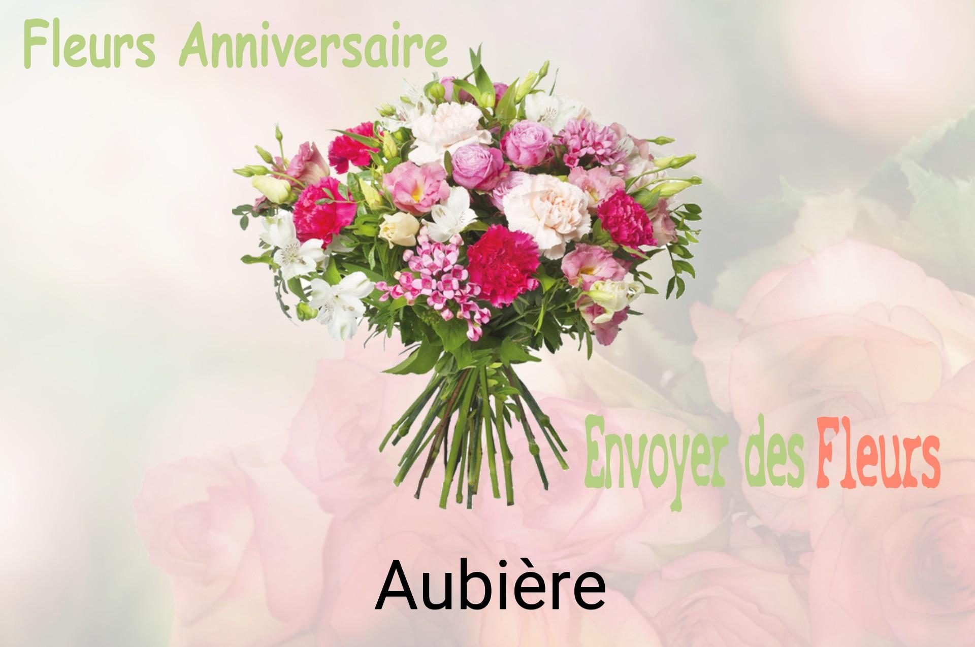 Bouquet de fleurs d’anniversaire livré à Aubière